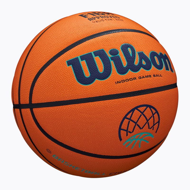 Basketball Wilson EVO NXT Champions League orange Größe 7 2