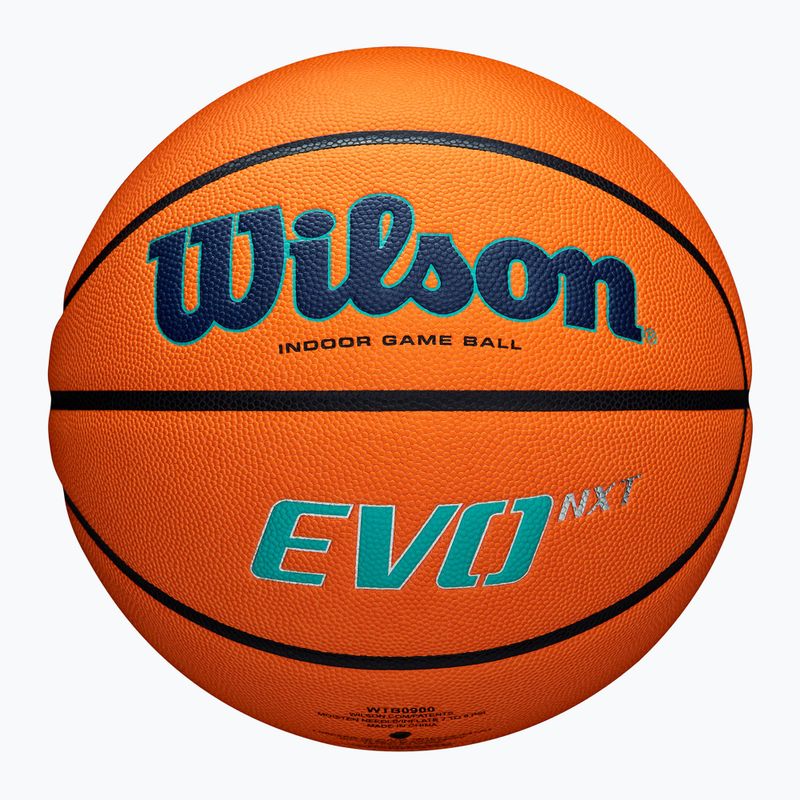 Basketball Wilson EVO NXT Champions League orange Größe 7 4