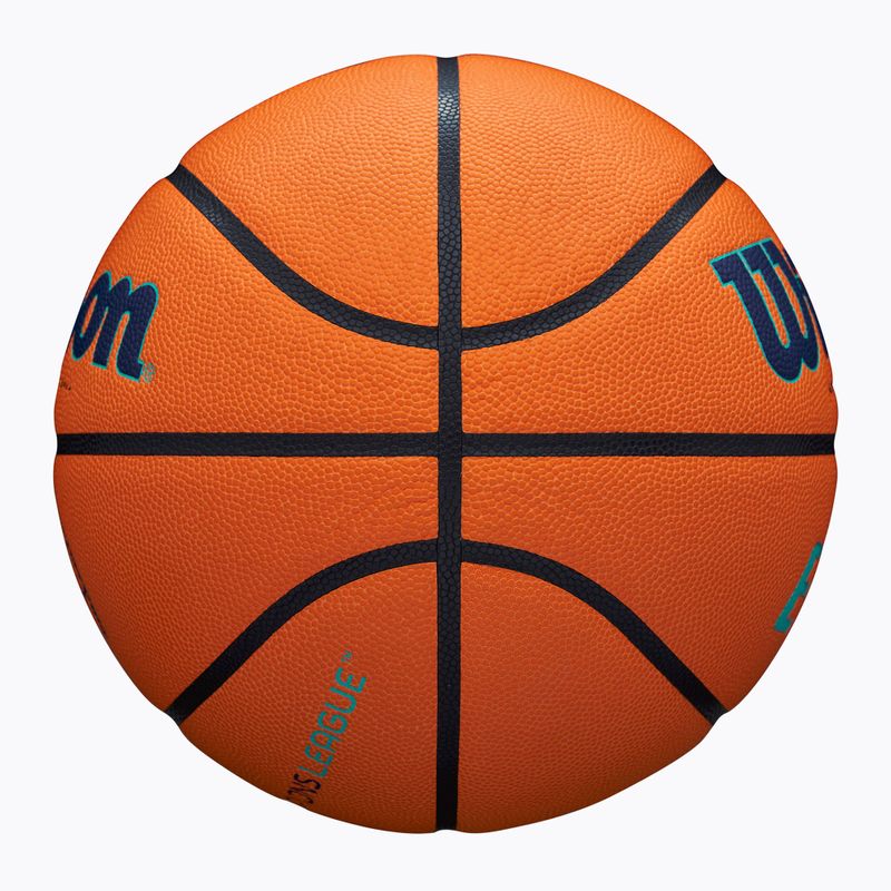 Basketball Wilson EVO NXT Champions League orange Größe 7 5