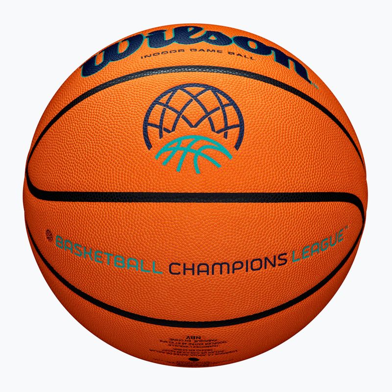 Basketball Wilson EVO NXT Champions League orange Größe 7 6