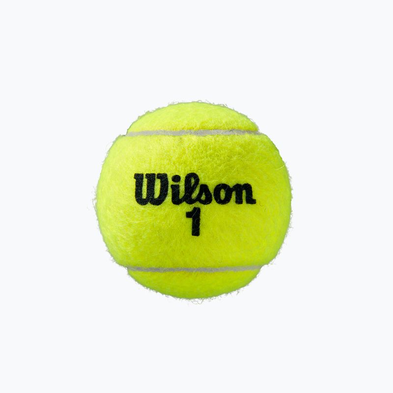 Wilson Roland Garros Clay Ct Tennisbälle 3 Stück gelb WRT125000