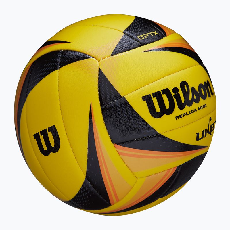 Beachvolleyball Wilson OPTX AVP Mini yellow 2
