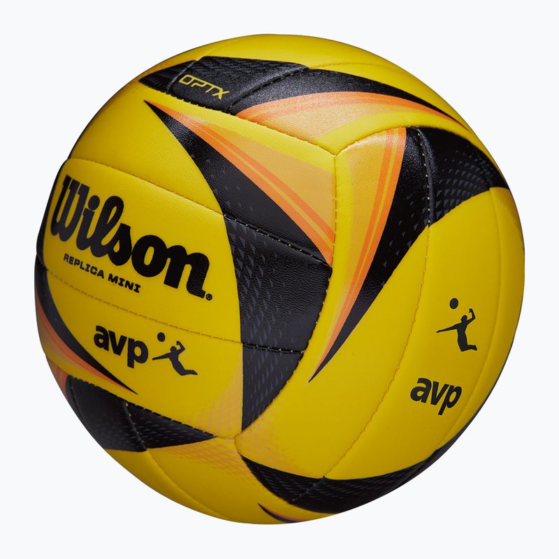Beachvolleyball Wilson OPTX AVP Mini yellow 3
