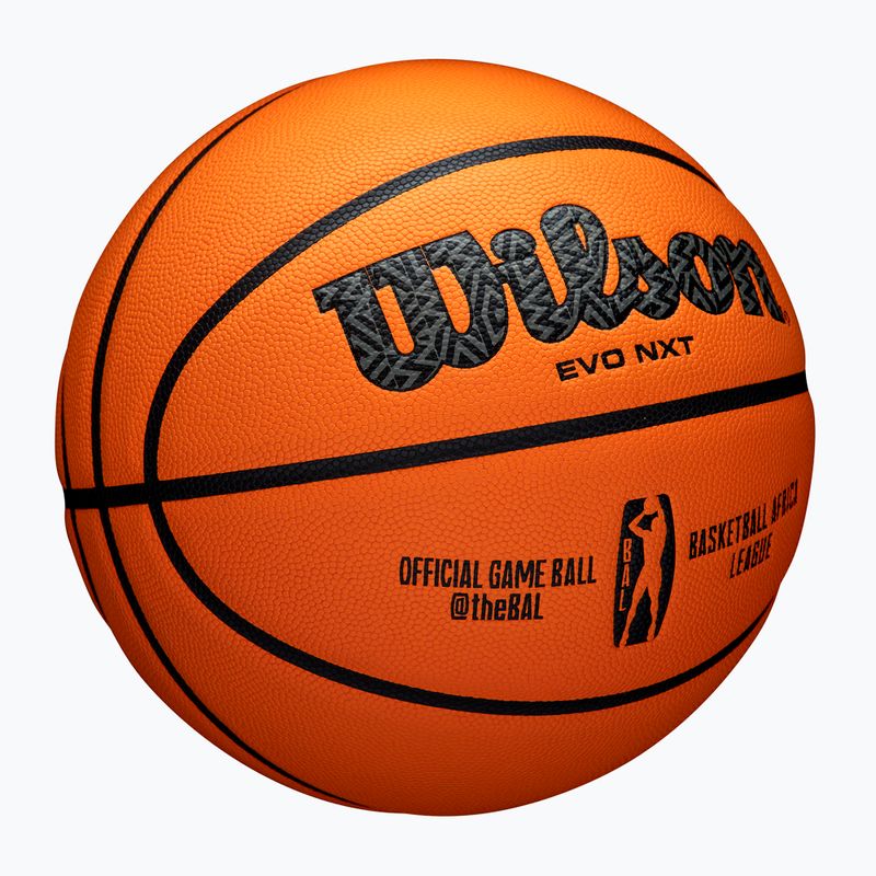 Wilson EVO NXT Afrika Liga Basketball braun Größe 7 2