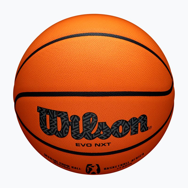 Wilson EVO NXT Afrika Liga Basketball braun Größe 7 5