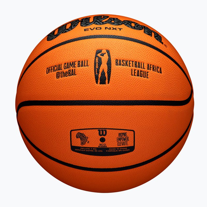 Wilson EVO NXT Afrika Liga Basketball braun Größe 7 6