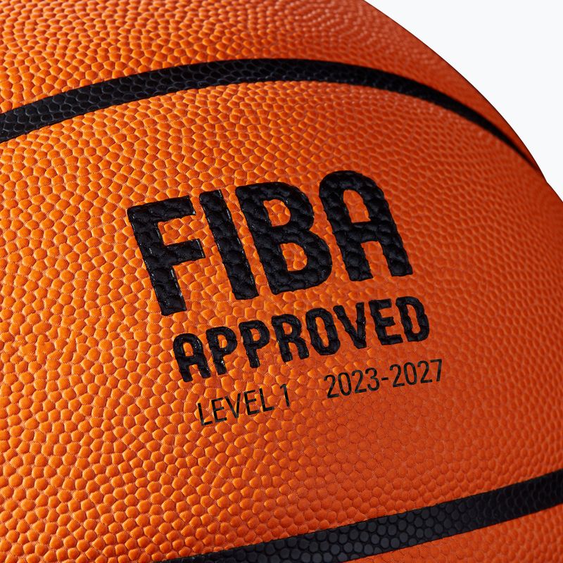 Basketball Wilson EVO NXT Fiba Game Ball orange Größe 6 5
