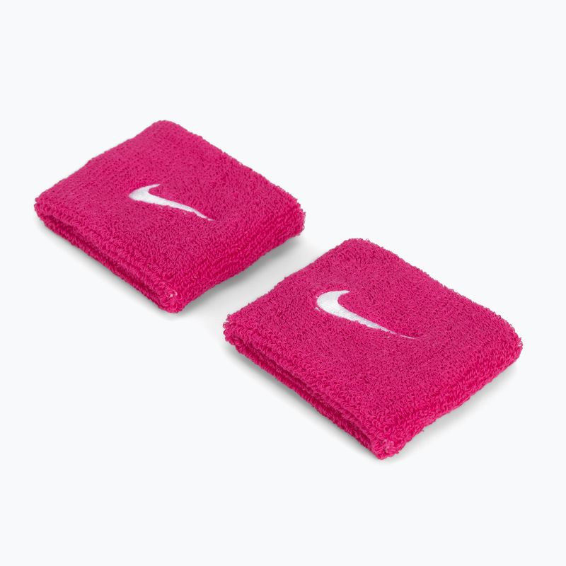 Nike Swoosh-Armbänder 2 Stück dunkelrosa NNN04-639