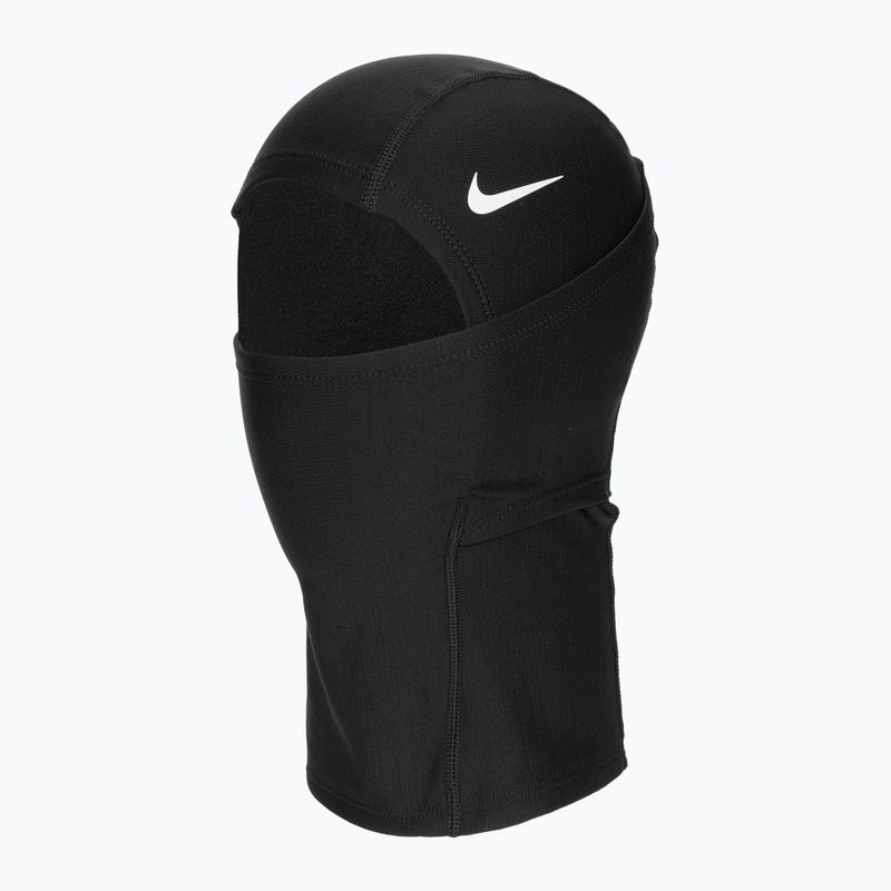 Nike Pro Hyperwarm Hood Laufmütze schwarz/schwarz/weiß 3
