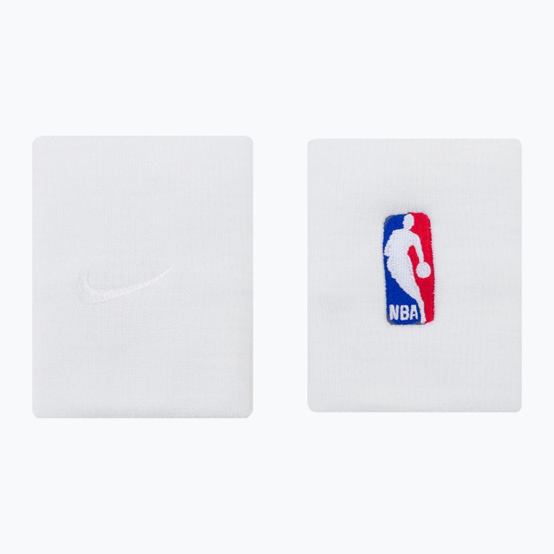 Nike Armbänder NBA 2 Stk. weiß NI-N.KN.3.1 2