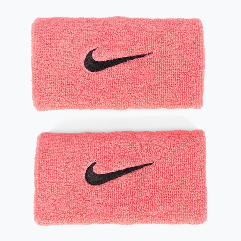 Nike Swoosh Doublewide Armbänder 2 Stück rosa N0001586-677 2