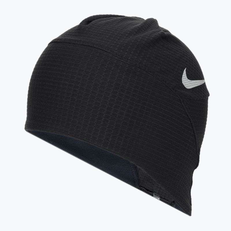 Herren Nike Essential Running Mütze + Handschuhe Set schwarz/schwarz/silber 8
