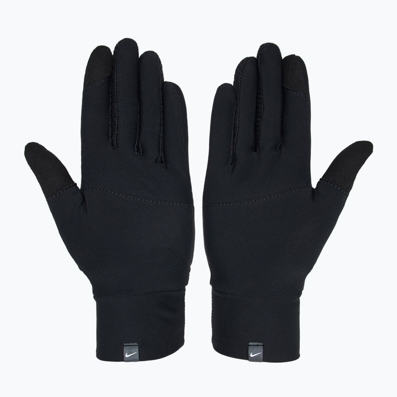 Damen Stirnband + Handschuh-Set Nike Essential Running black/black/silver 3