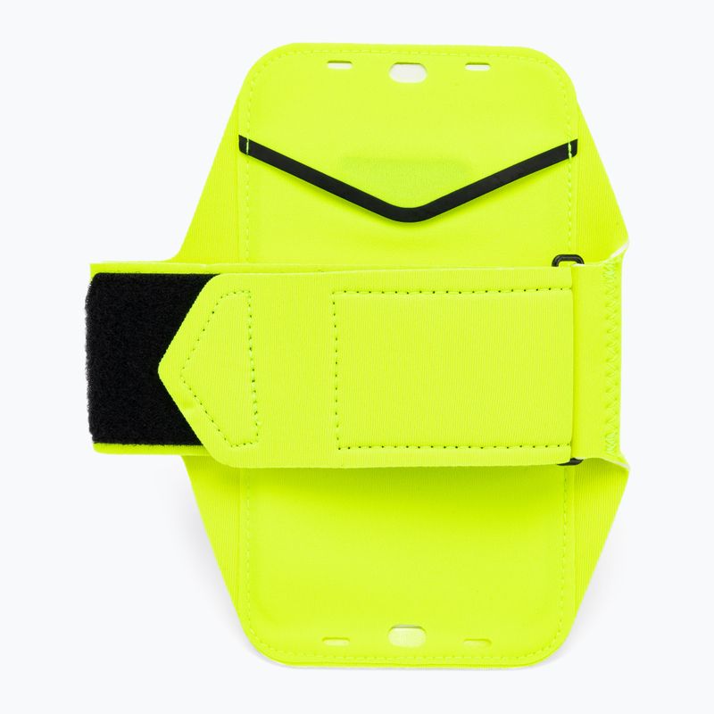 Nike Lean Arm Band Plus Laufhandy-Band volt/schwarz/silber 3