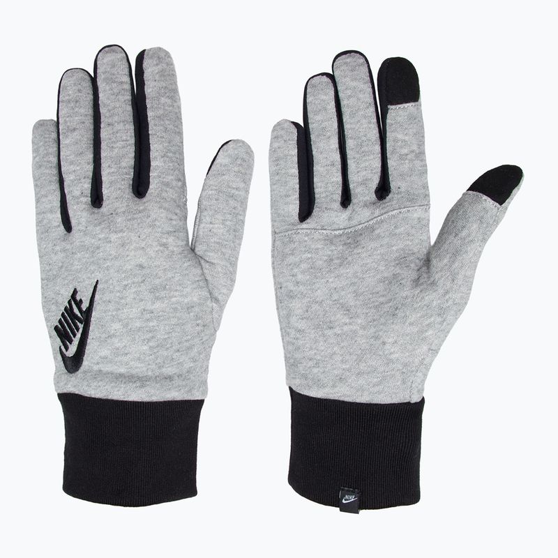 Laufhandschuhe Herren Nike Club Fleece 2.0 grey heather/black/black