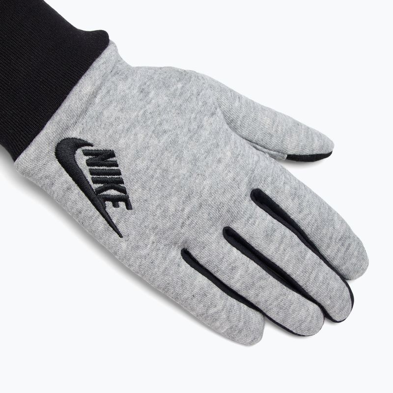 Laufhandschuhe Herren Nike Club Fleece 2.0 grey heather/black/black 4
