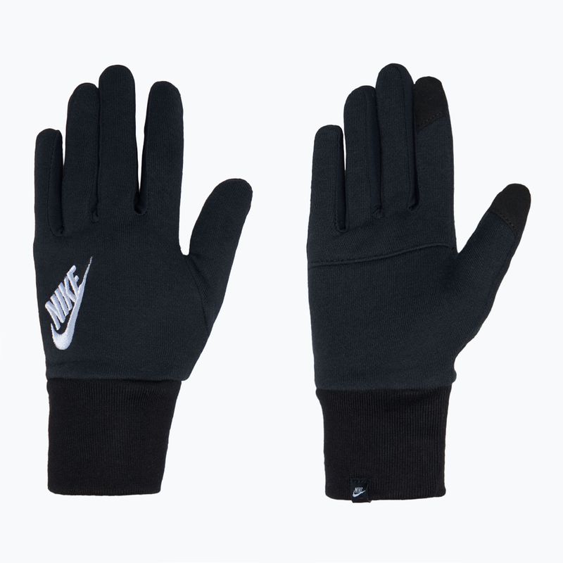 Laufhandschuhe Damen Nike Club Fleece black/white 2