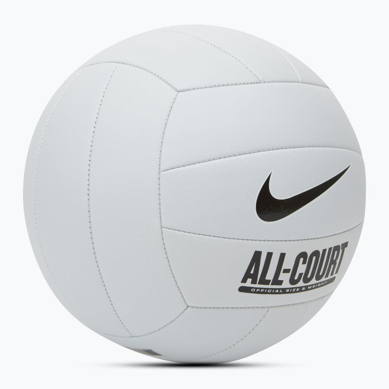 Volleyball Nike All Court Volleyball white/white/white/black Größe 5 2