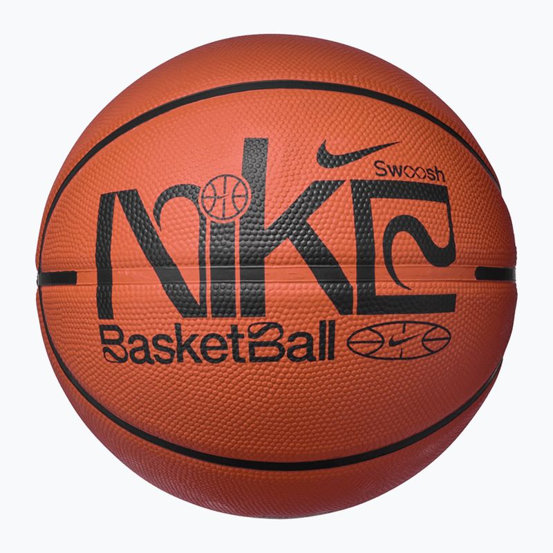 Basketball Nike Everyday Playground 8P Graphic Deflated amber/black/black/white Größe 8 4