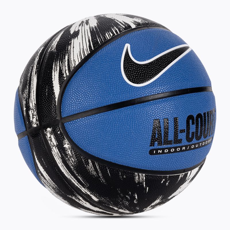 Basketball Nike Everyday All Court 8P Graphic Deflated star blue/black/white/black Größe 7 2