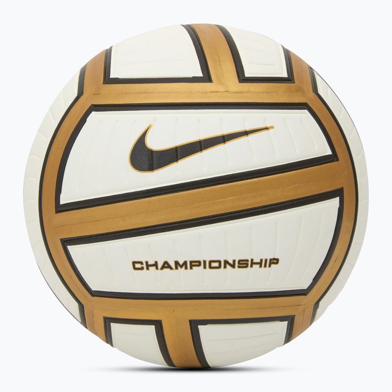 Volleyball Nike Championship Volleyball metallic gold/white/metallic gold/black Größe 5