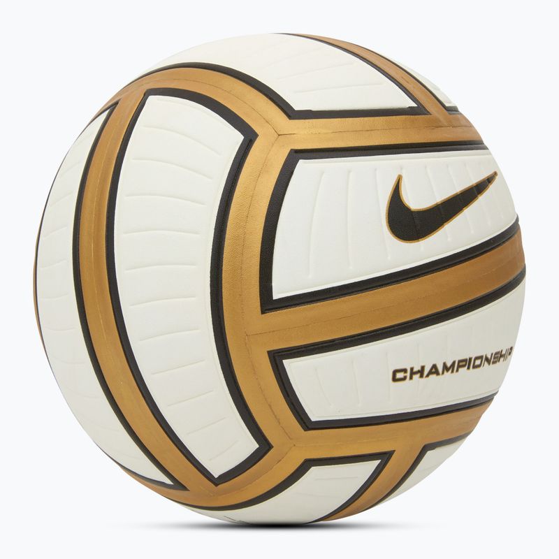 Volleyball Nike Championship Volleyball metallic gold/white/metallic gold/black Größe 5 2