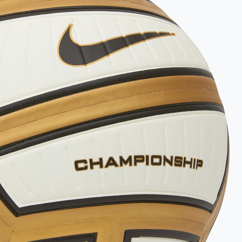 Volleyball Nike Championship Volleyball metallic gold/white/metallic gold/black Größe 5 3