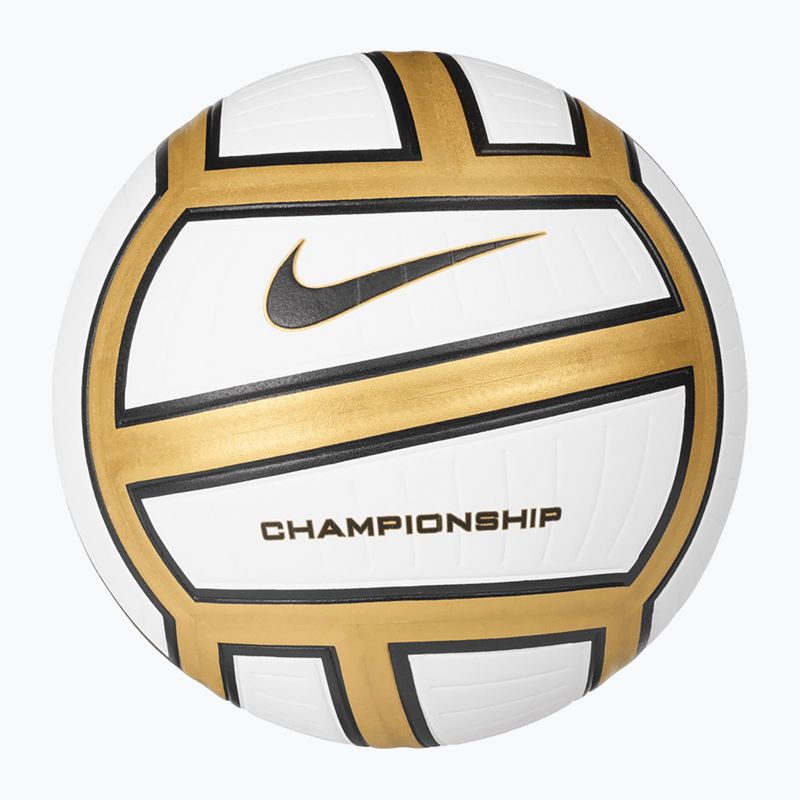 Nike Championship Volleyball metallic gold/weiß/metallic gold/schwarz Größe 5 4