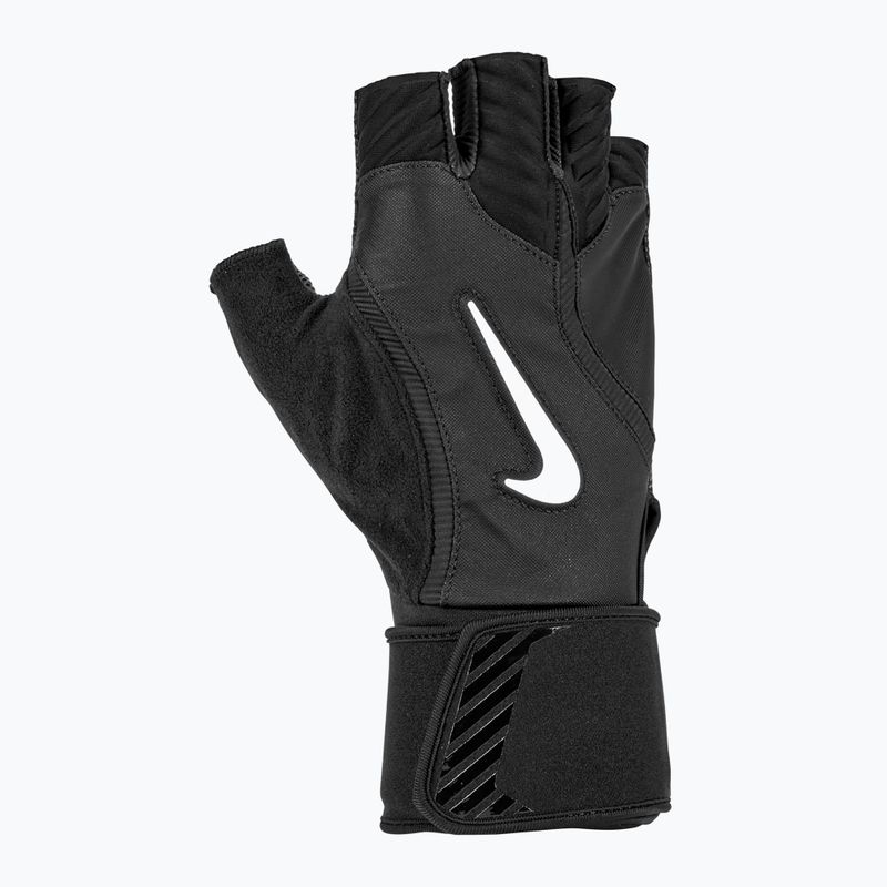 Nike U Alpha Elite TG Trainingshandschuhe schwarz/schwarz/weiß