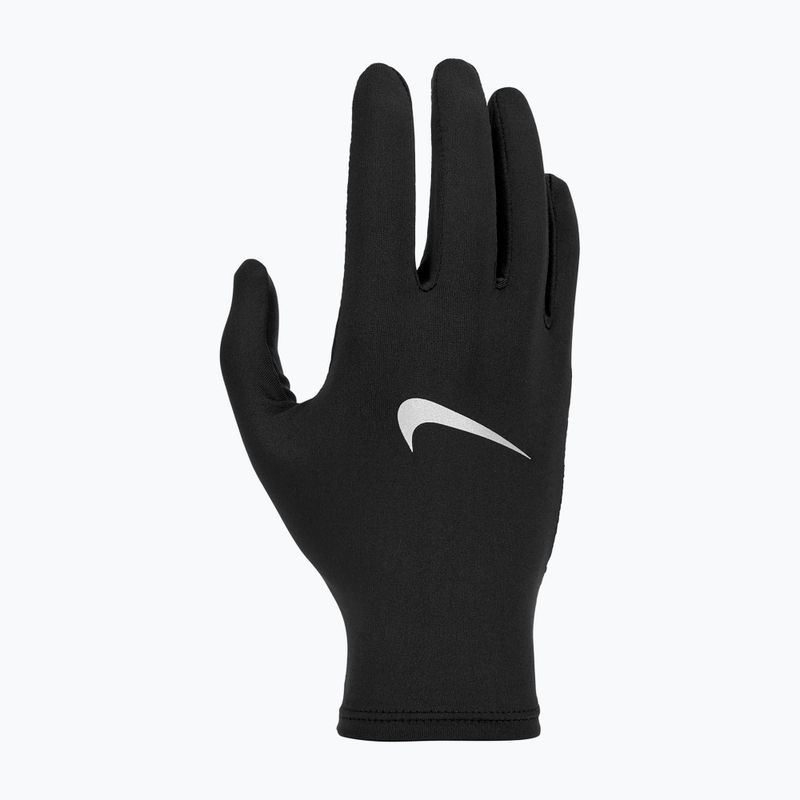 Nike Pacer Liner RG schwarz/silberne Laufhandschuhe