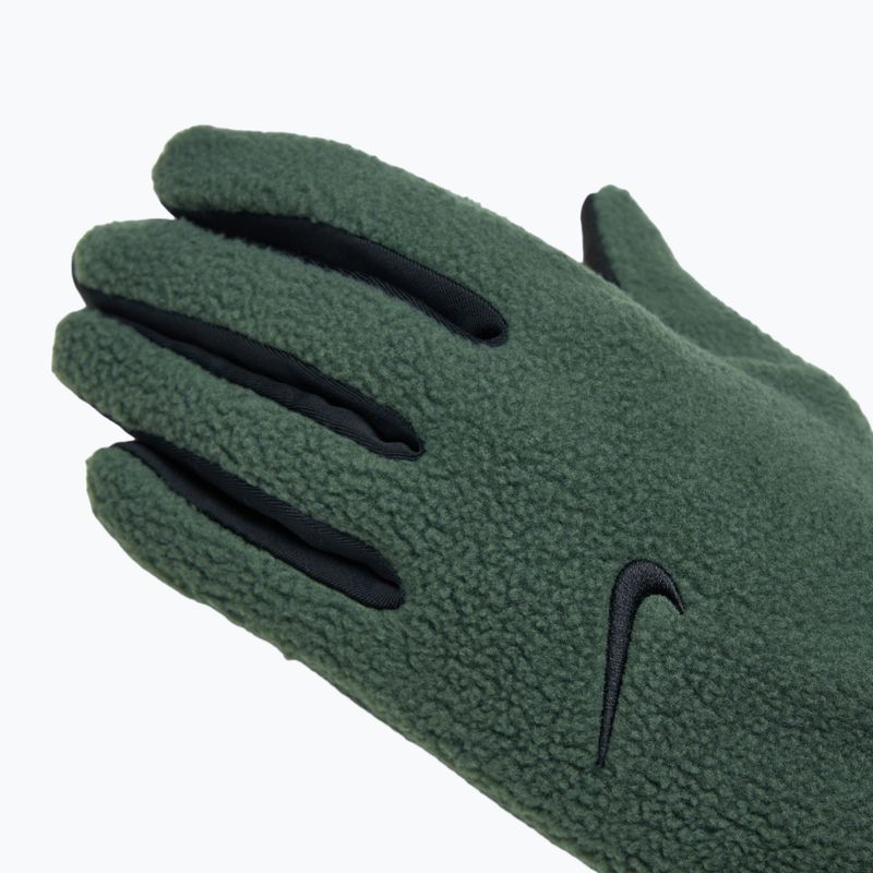 Laufhandschuhe Damen Nike One Therma-Fit Fleece vintage green/black 5