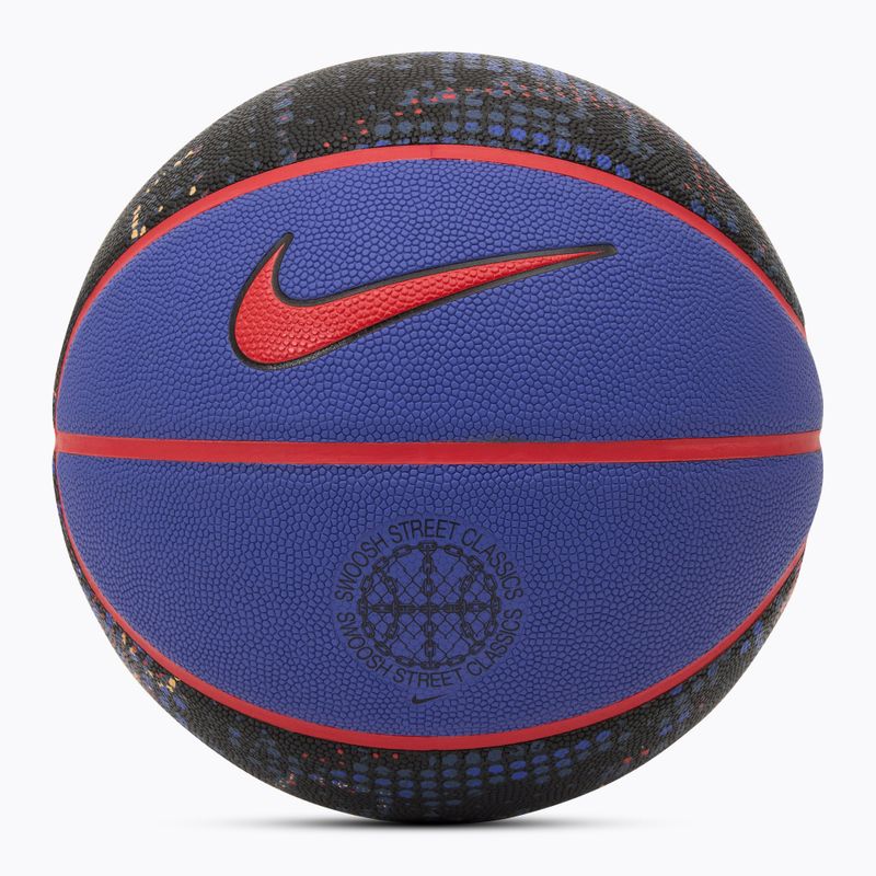 Basketball Nike 8P PRM Energy Deflated astronomy blue/lt crimcson/black/lt crimson Größe 7