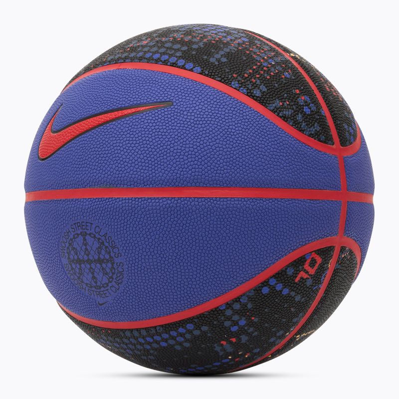 Basketball Nike 8P PRM Energy Deflated astronomy blue/lt crimcson/black/lt crimson Größe 7 2