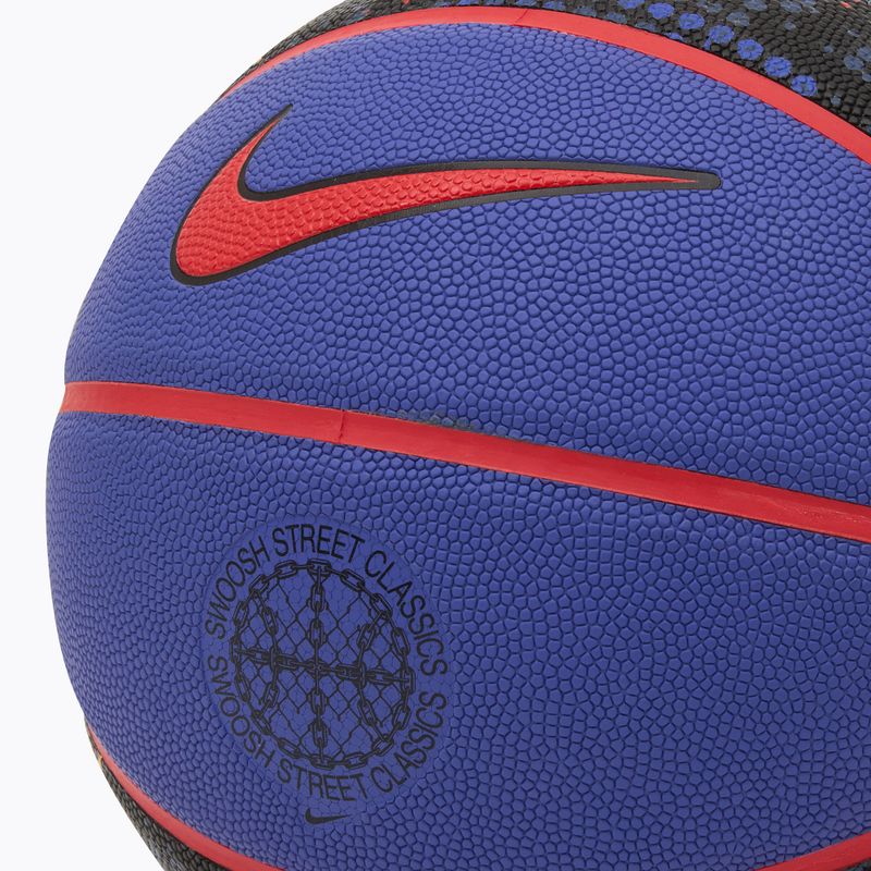 Basketball Nike 8P PRM Energy Deflated astronomy blue/lt crimcson/black/lt crimson Größe 7 3