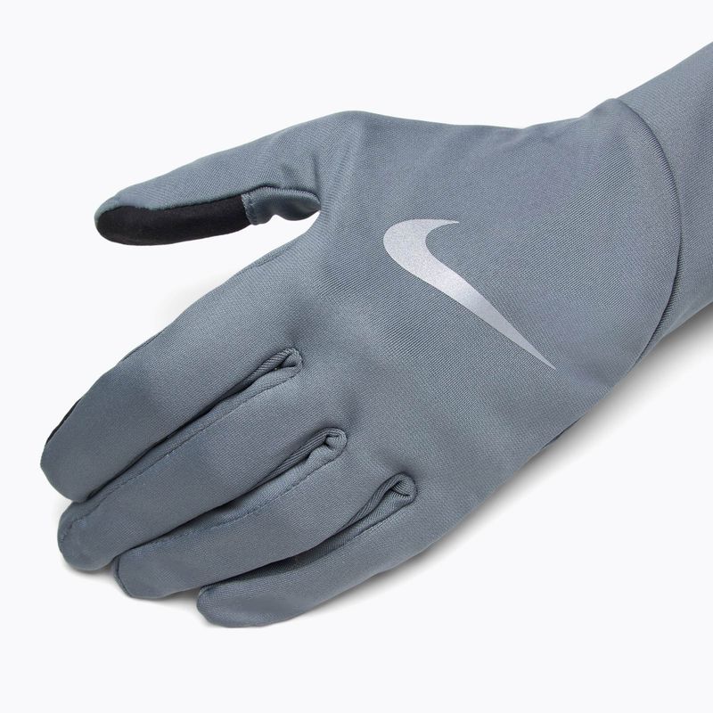 Laufhandschuhe Herren Nike Pacer Lightweight RG smoke grey/smoke grey/silver 4