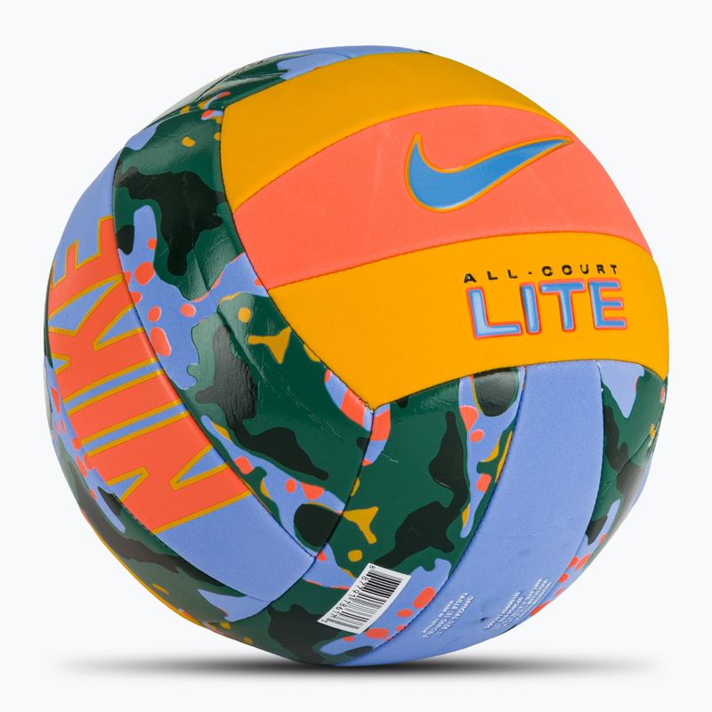 Nike All Court Lite Volleyball leicht wild mango/university gold/royal pulse Größe 5 2