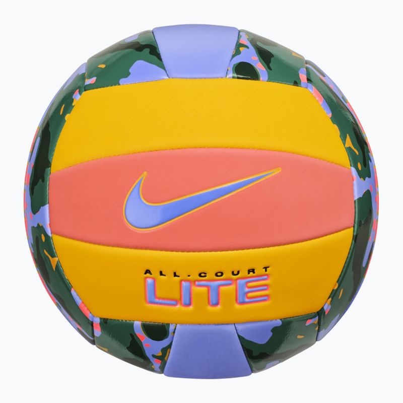 Nike All Court Lite Volleyball leicht wild mango/university gold/royal pulse Größe 5