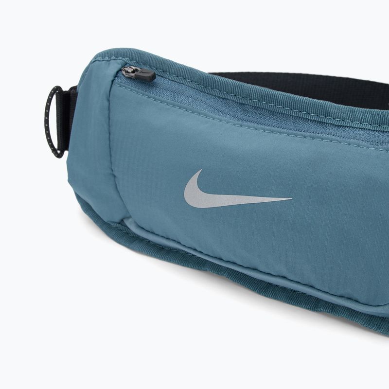 Nike Challenger 2.0 Waist Pack Small rauchblau/silberne Nierentasche 5