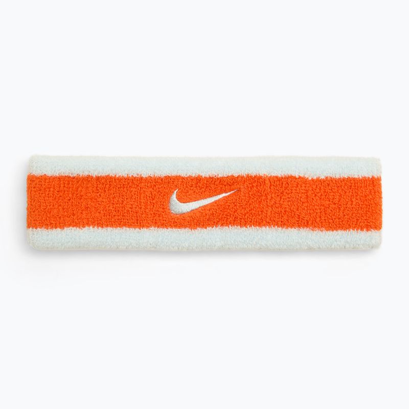 Kopfband Nike Swoosh Headband glacier blue/safety orange/glacier blue