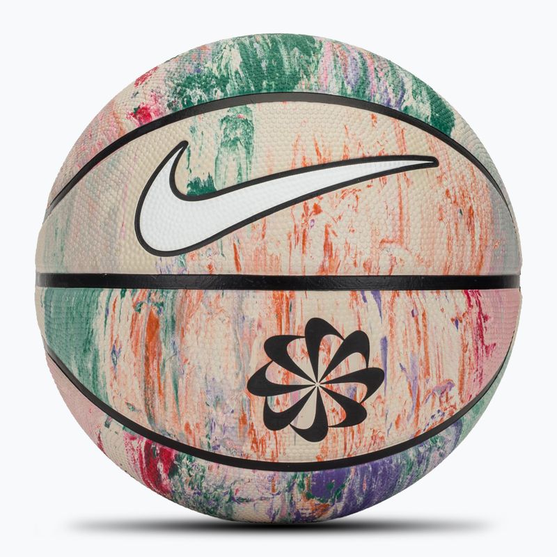 Basketball Nike Everyday Playground 8P Next Nature Deflated multicolor/white/black/white Größe 5