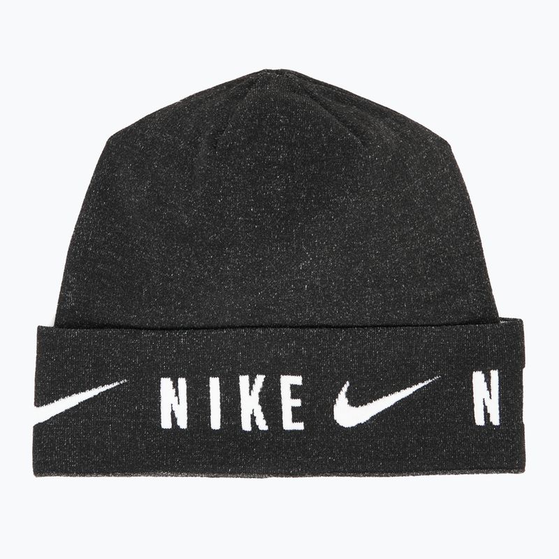 Nike Dri-Fit Trail Knit Cuffed Beanie schwarz/summit weiß