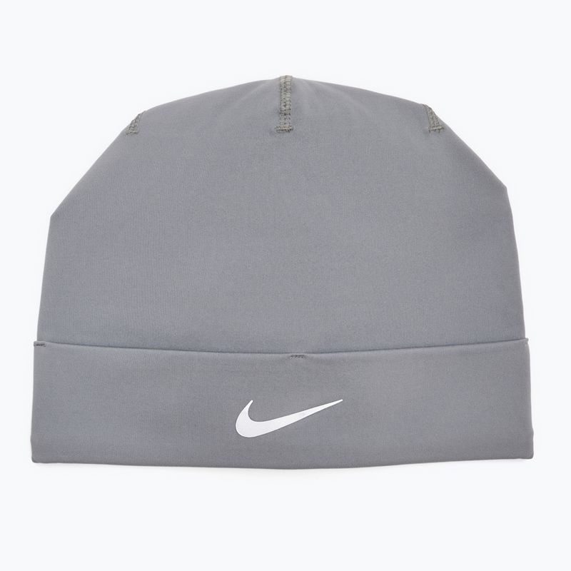 Mütze Cap Nike Dri-Fit Peak Uncuffed Beanie smoke grey/silver
