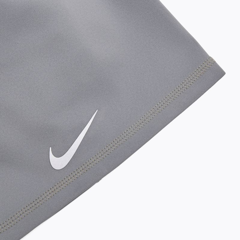 Mütze Cap Nike Dri-Fit Peak Uncuffed Beanie smoke grey/silver 3