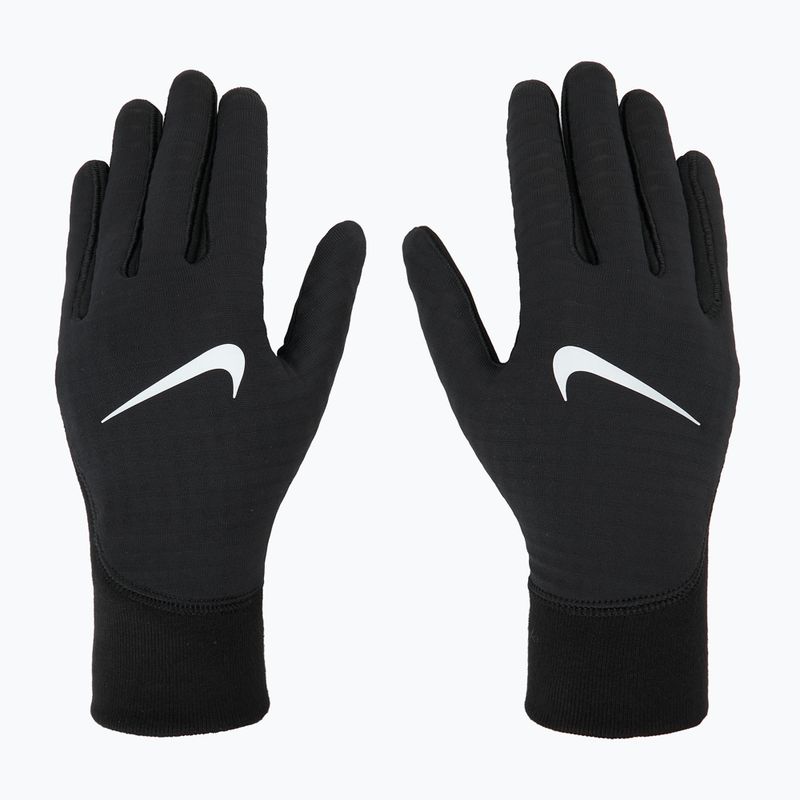 Herren Nike Therma-Fit Pacer Sphere Midweight RG Laufhandschuhe schwarz/schwarz/silber 2