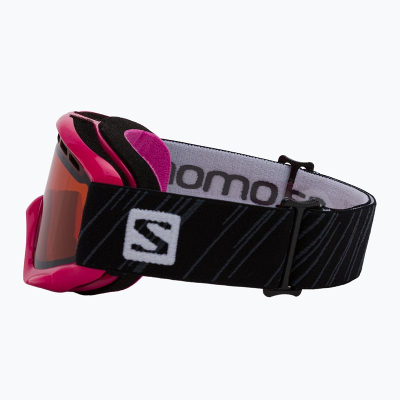 Skibrille Kinder Salomon Juke Access pink/tonic orange L391375 4
