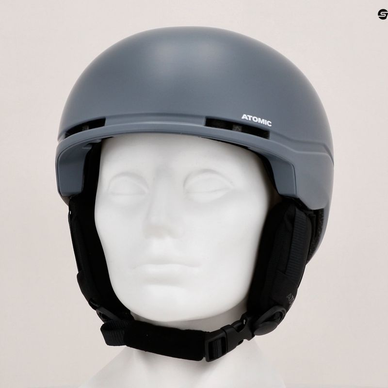 Kinder-Skihelm Atomic Four Jr grau 9