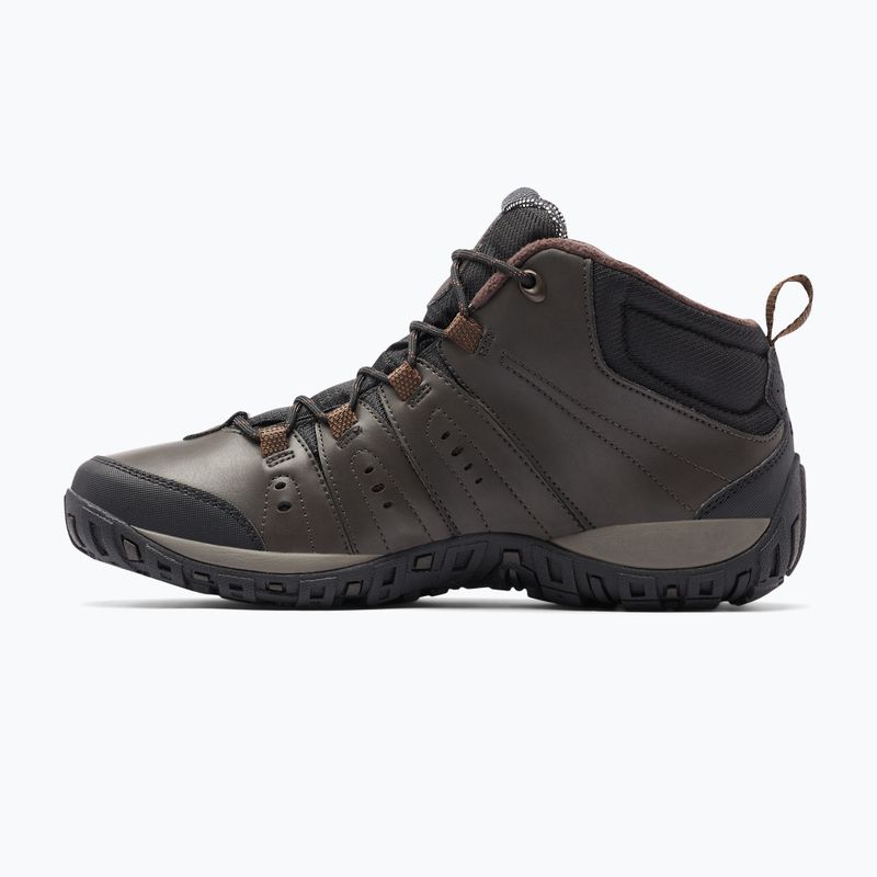Columbia Woodburn II Chukka WP Omni-Heat Herren-Trekkingstiefel Cordovan/Granatrot 13