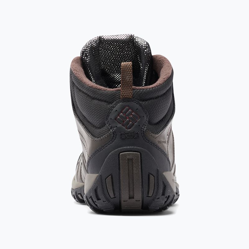 Columbia Woodburn II Chukka WP Omni-Heat Herren-Trekkingstiefel Cordovan/Granatrot 15