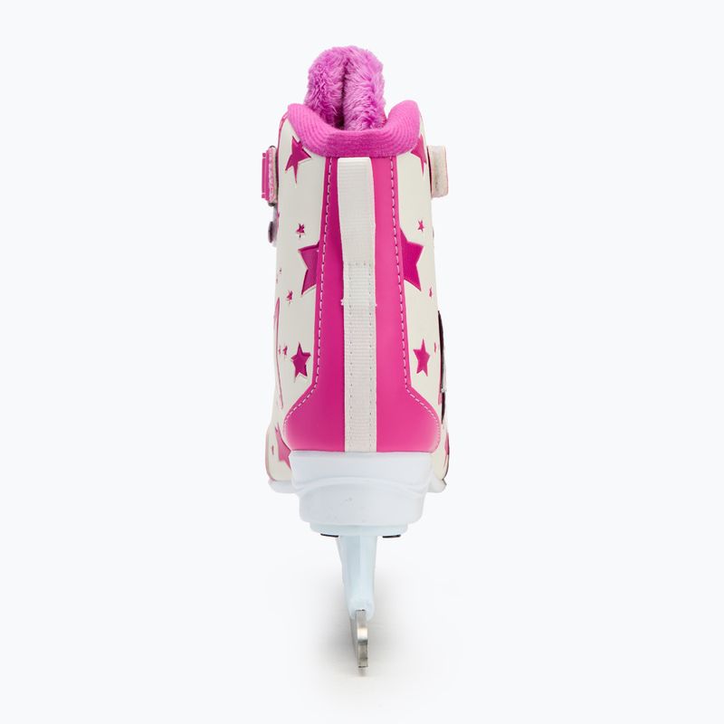 CCM Glitter Girl Kinderschlittschuhe weiß/rosa 4
