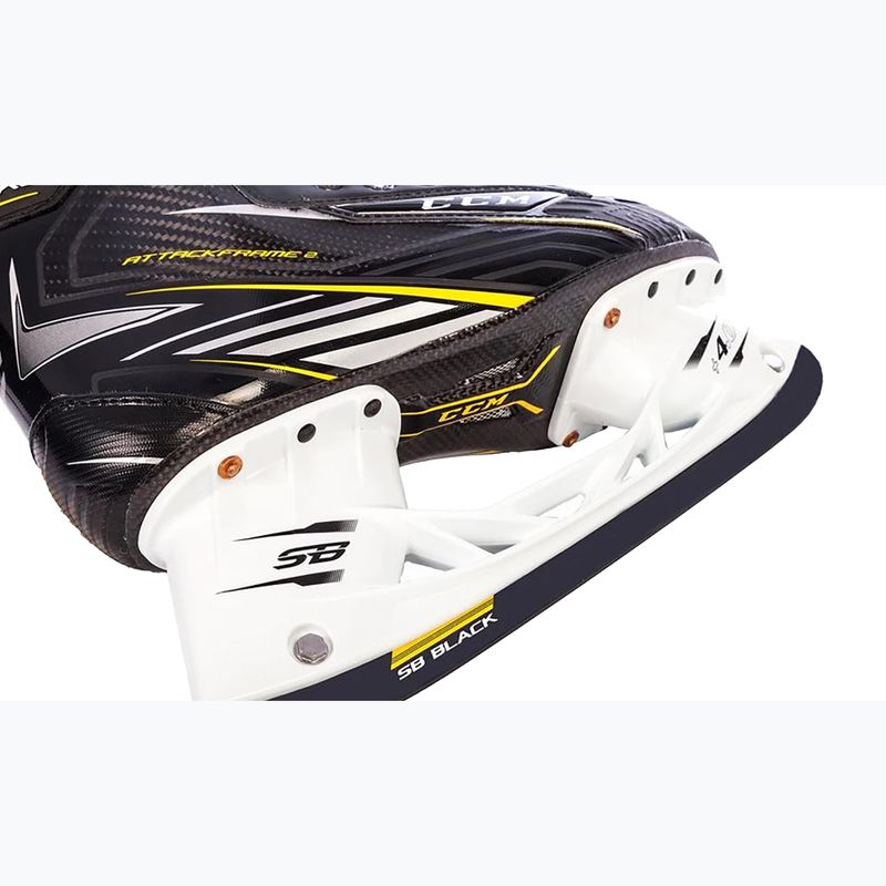Herren Eishockey Schlittschuhe CCM Ultra Tacks SR D schwarz 6